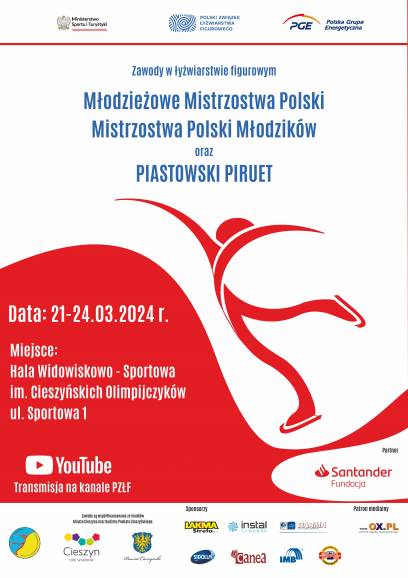 Młodzieżowe Mistrzostwa Polski, Mistrzostwa Polski Młodzików oraz PIASTOWSKI PIRUET